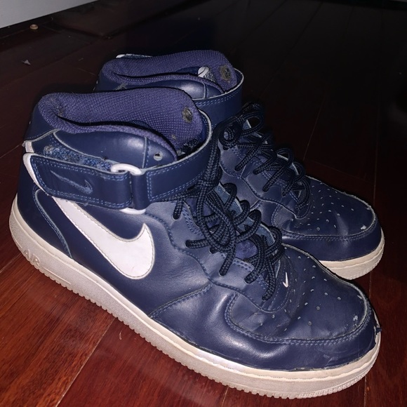 Nike Air Men's Blue Sneakers - Picture 6 of 8